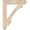 Ekena Millwork Imperial Arts and Crafts Smooth Bracket w/ Offset Brace, Douglas Fir, 7 1/2"W x 36"D x 44"H BKT0806X36X44IMP03SDF - alternate 2